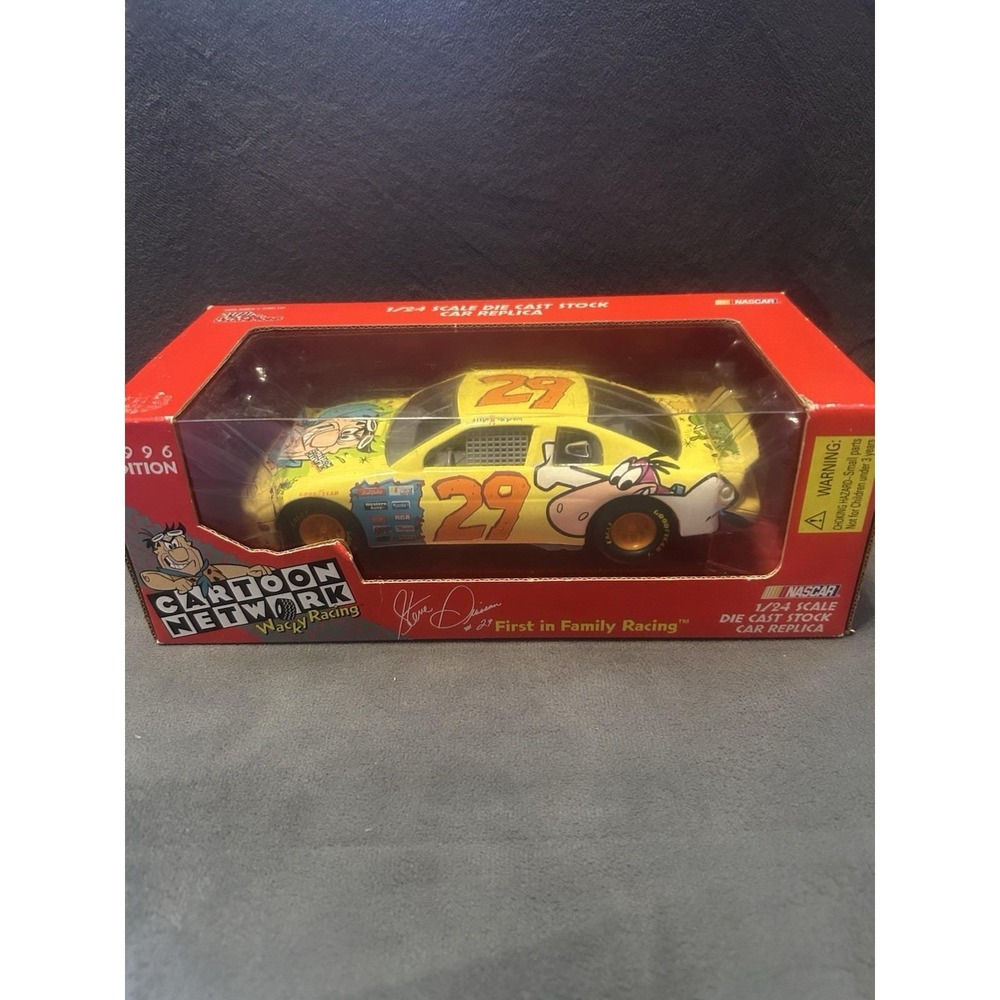 1996 Racing Champions Steve Grissom #29 Cartoon Network Wacky Racing 1:24 NASCAR